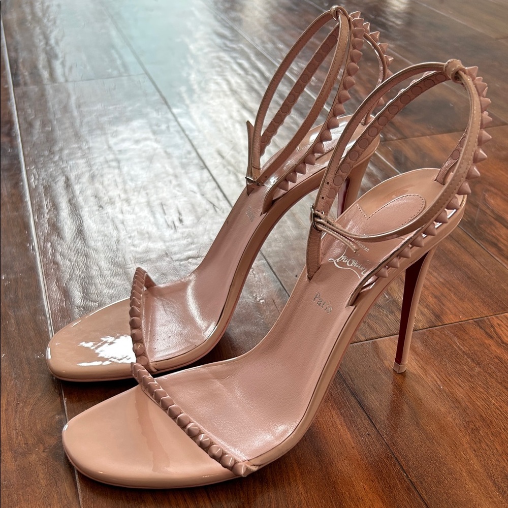 Christian Louboutin pink heels